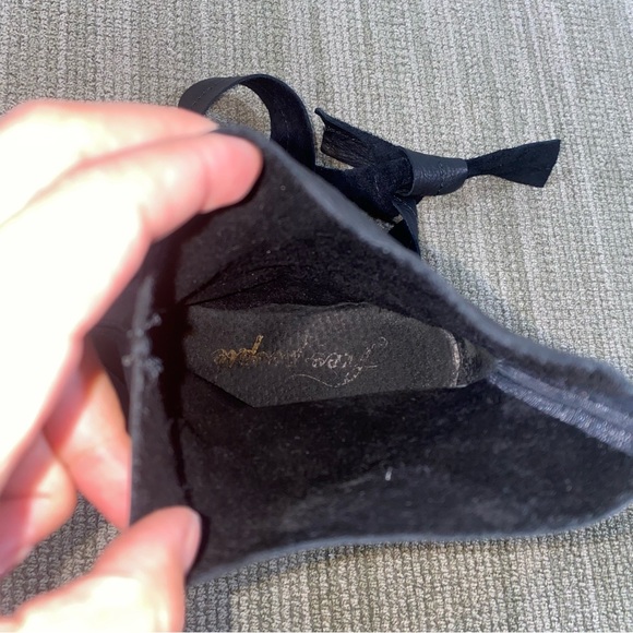 Free People Black Leather Clog Boot Size 36 (US 6) - Picture 8 of 9